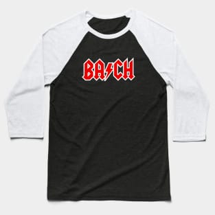 Johann Sebastian Bach music Classical music Hard Rock music Baseball T-Shirt